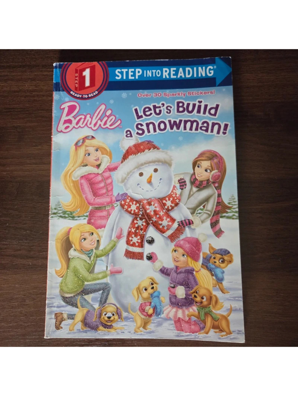 Barbie Let's Build a Snowman Step 1